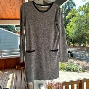 Women’s grey sweater dress